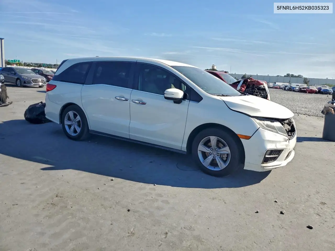 5FNRL6H52KB035323 2019 Honda Odyssey Ex