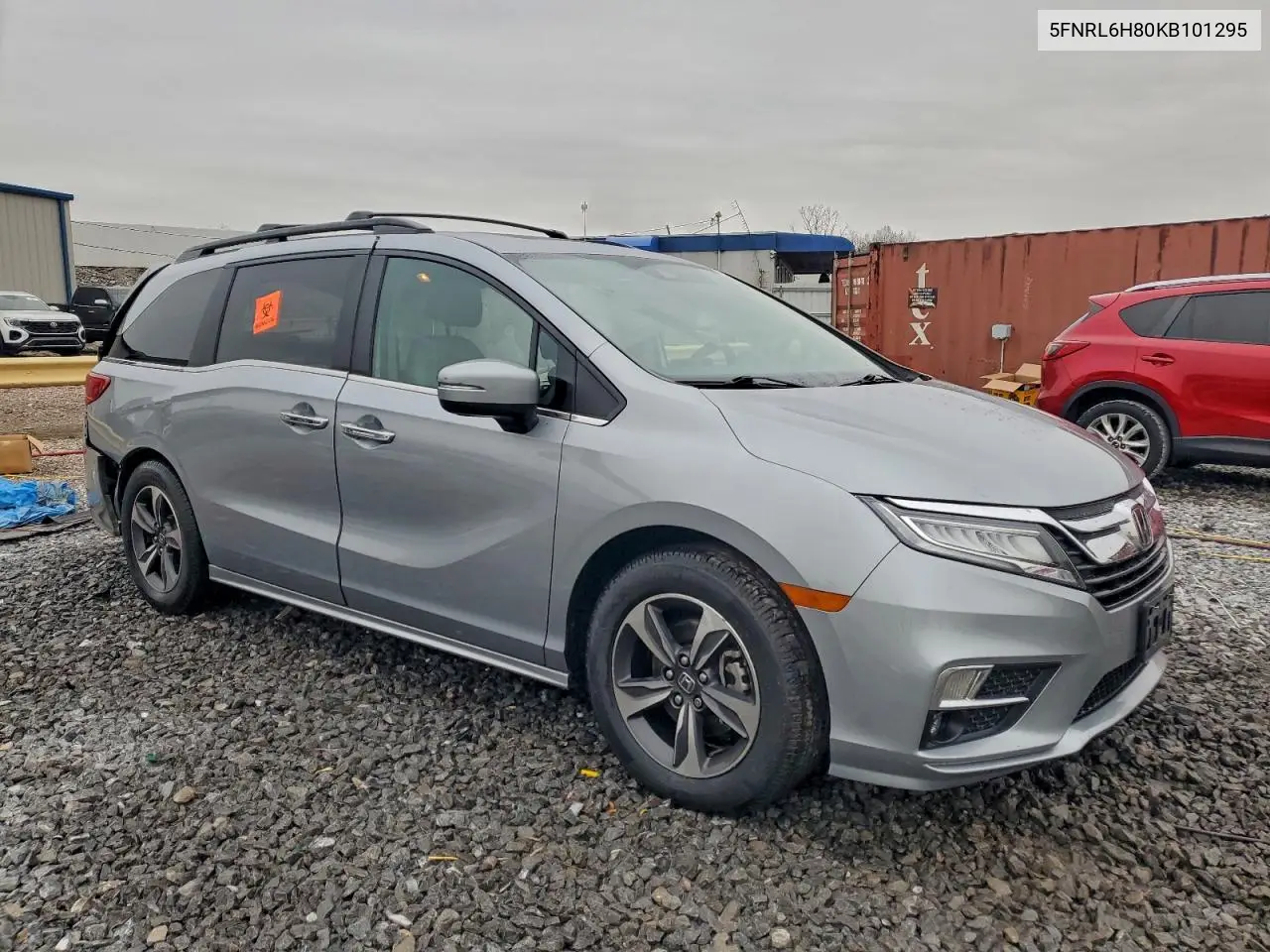 5FNRL6H80KB101295 2019 Honda Odyssey Touring