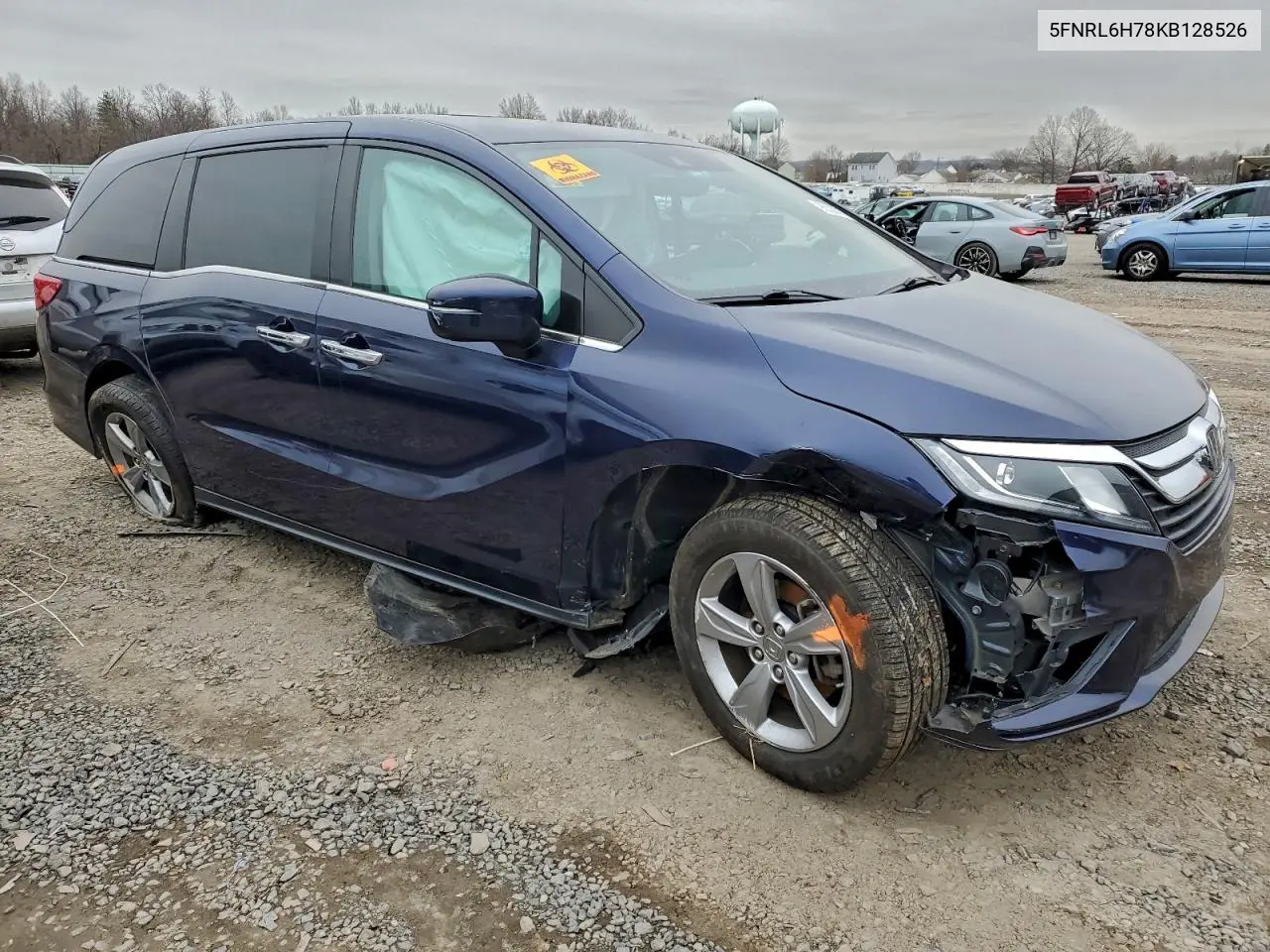 5FNRL6H78KB128526 2019 Honda Odyssey Exl