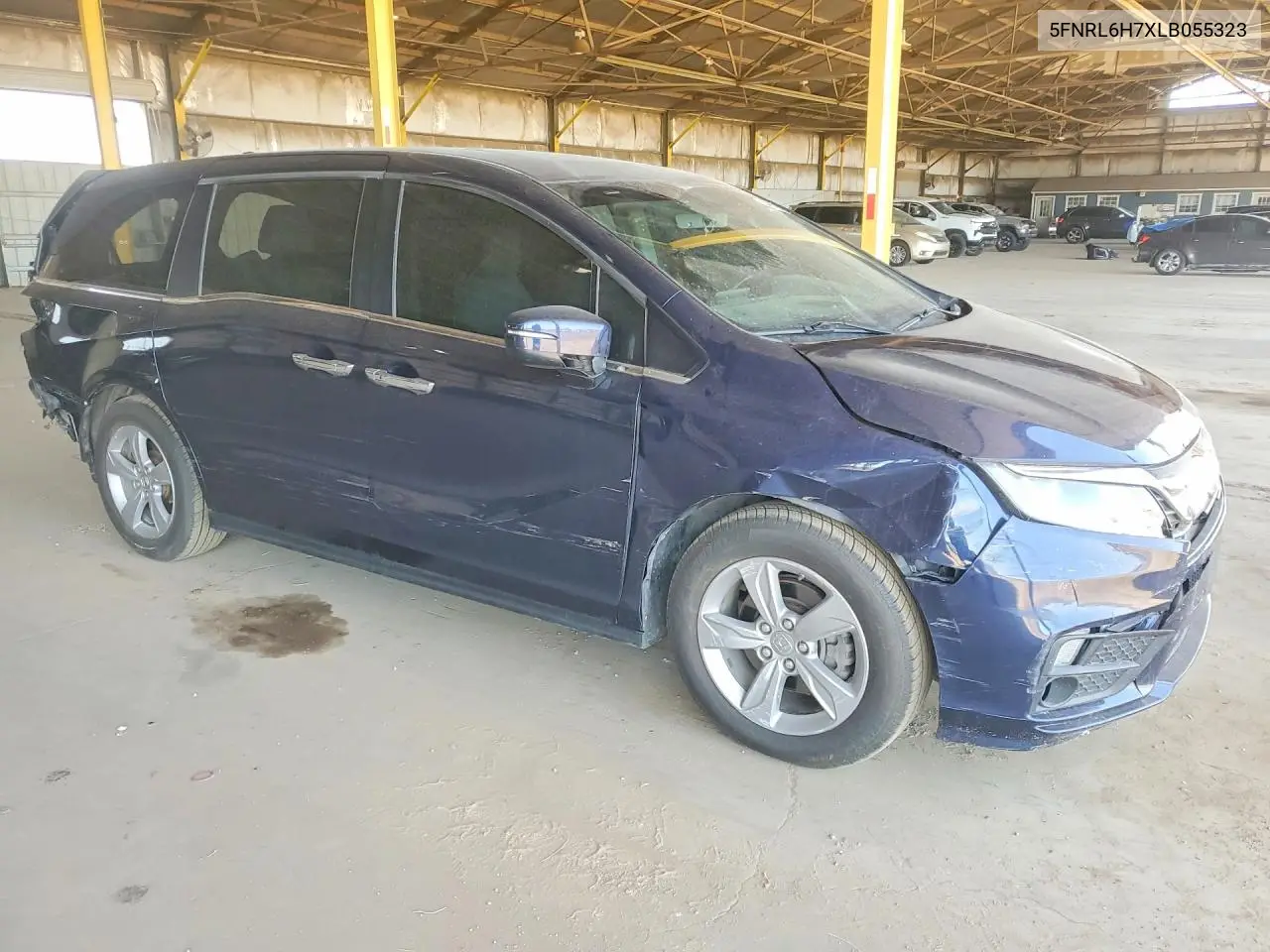 5FNRL6H7XLB055323 2020 Honda Odyssey Exl