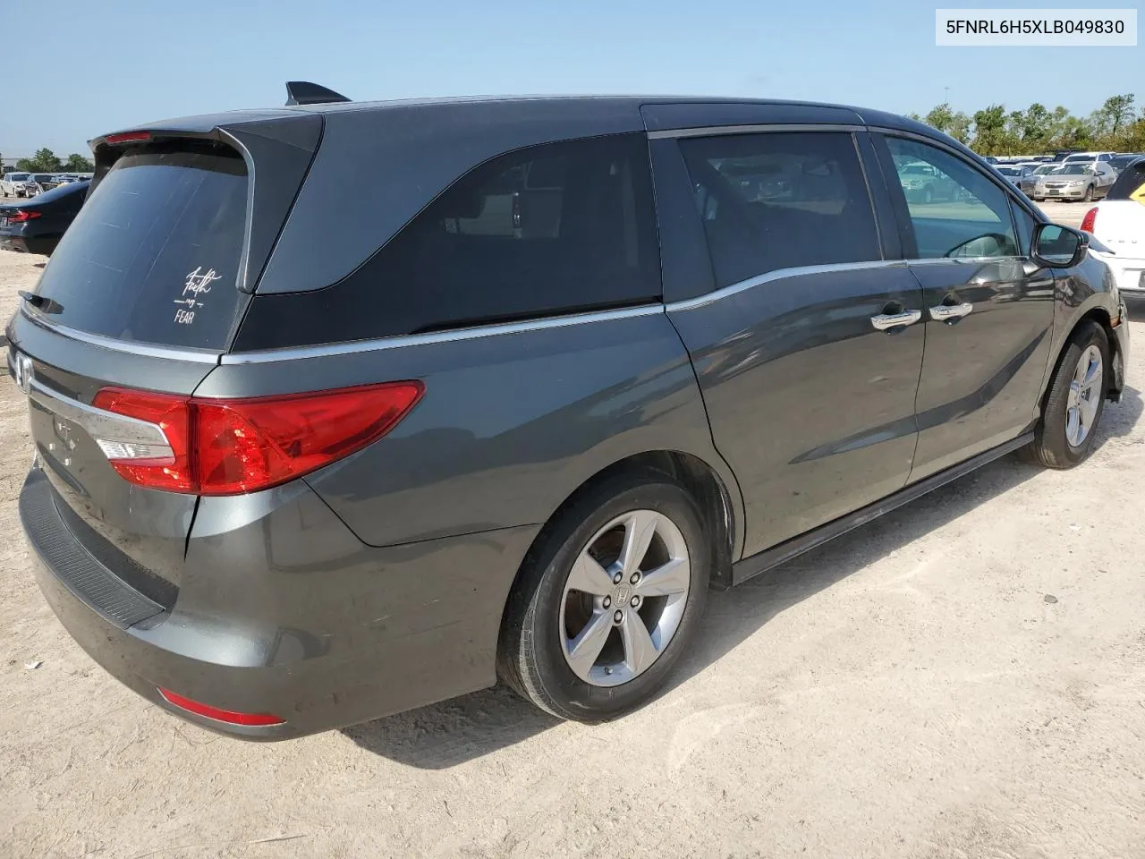 2020 Honda Odyssey Ex VIN: 5FNRL6H5XLB049830 Lot: 62238734