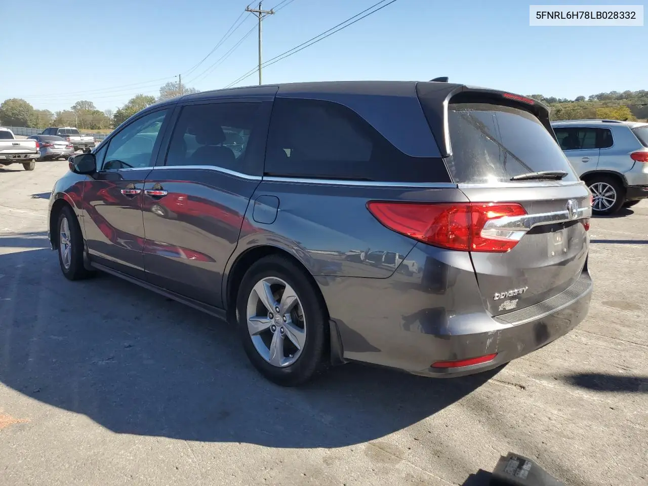5FNRL6H78LB028332 2020 Honda Odyssey Exl
