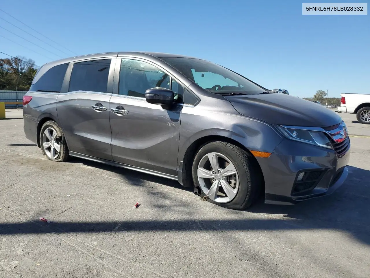 5FNRL6H78LB028332 2020 Honda Odyssey Exl