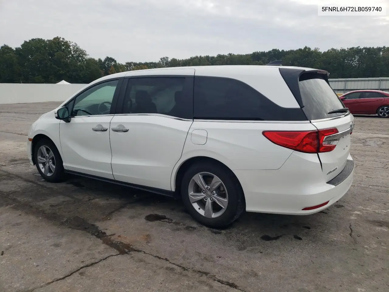 5FNRL6H72LB059740 2020 Honda Odyssey Exl