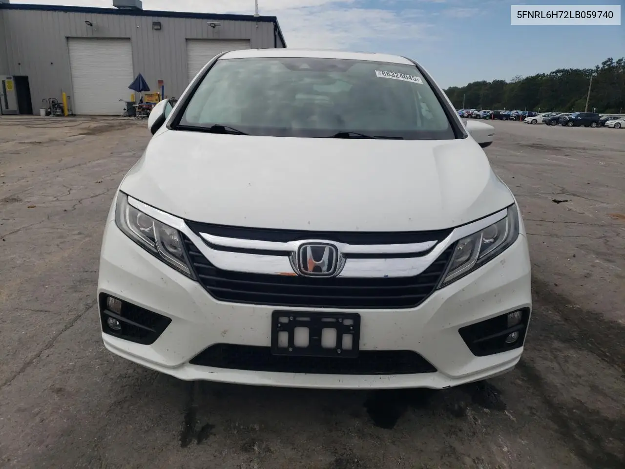 5FNRL6H72LB059740 2020 Honda Odyssey Exl