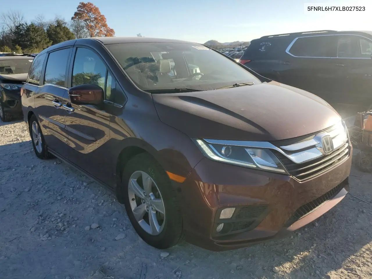 5FNRL6H7XLB027523 2020 Honda Odyssey Exl