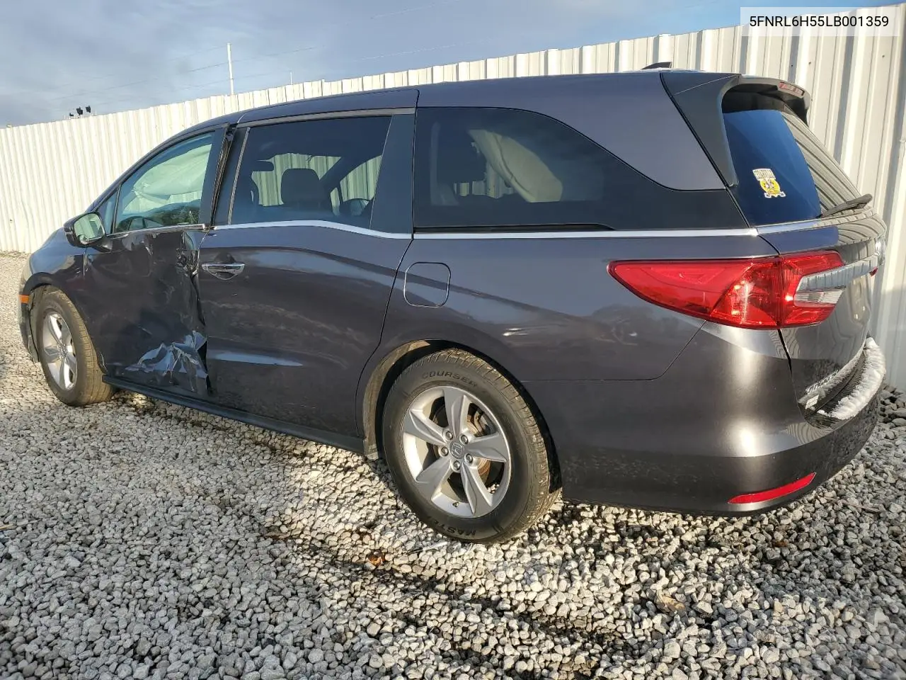 5FNRL6H55LB001359 2020 Honda Odyssey Ex