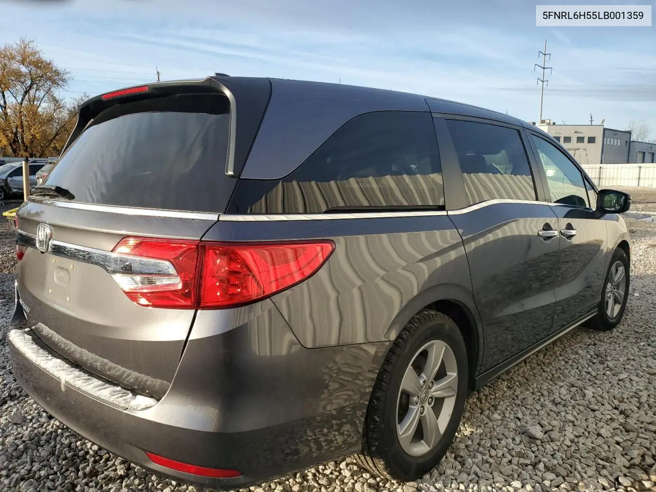 5FNRL6H55LB001359 2020 Honda Odyssey Ex