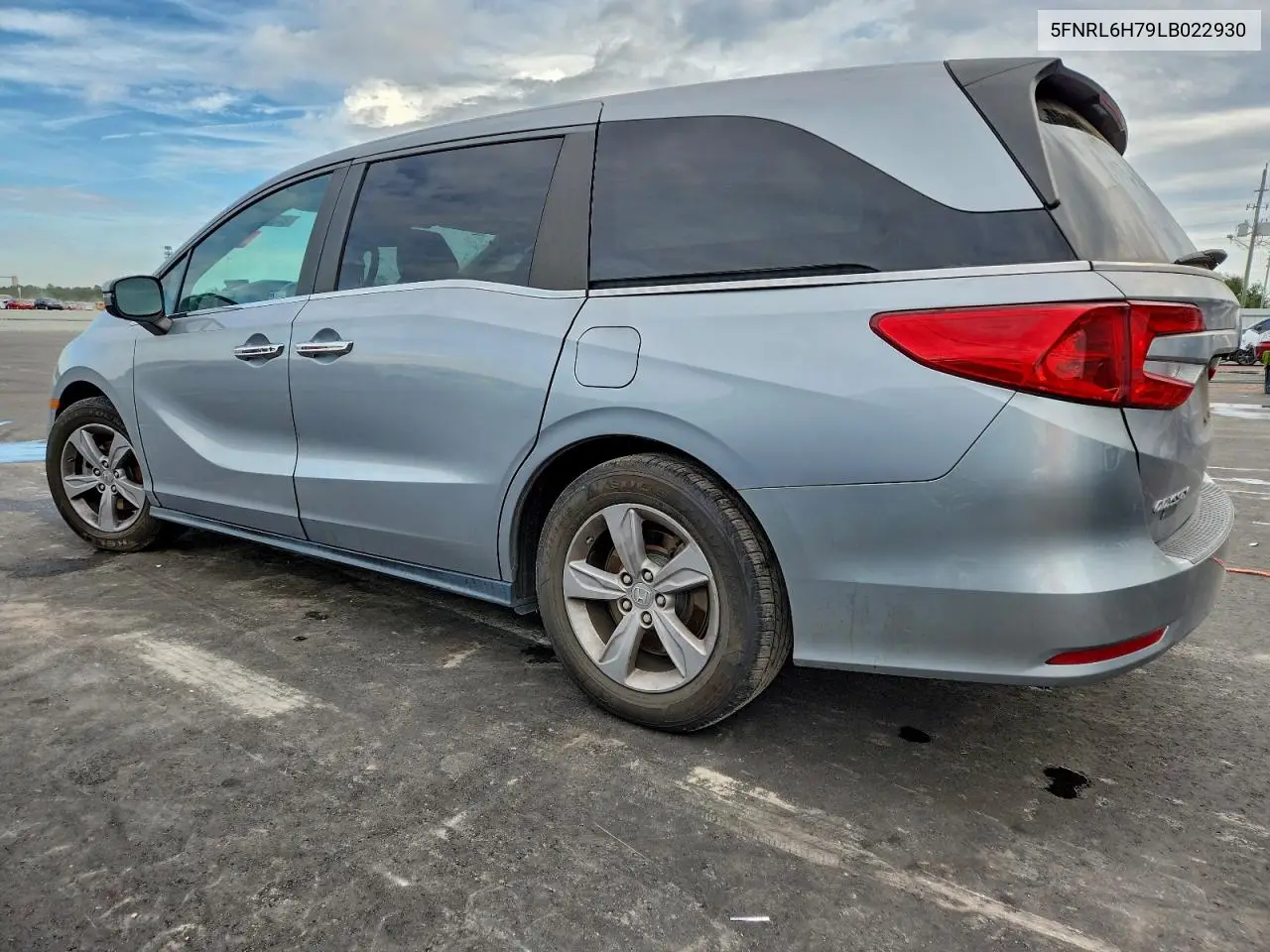 5FNRL6H79LB022930 2020 Honda Odyssey Exl
