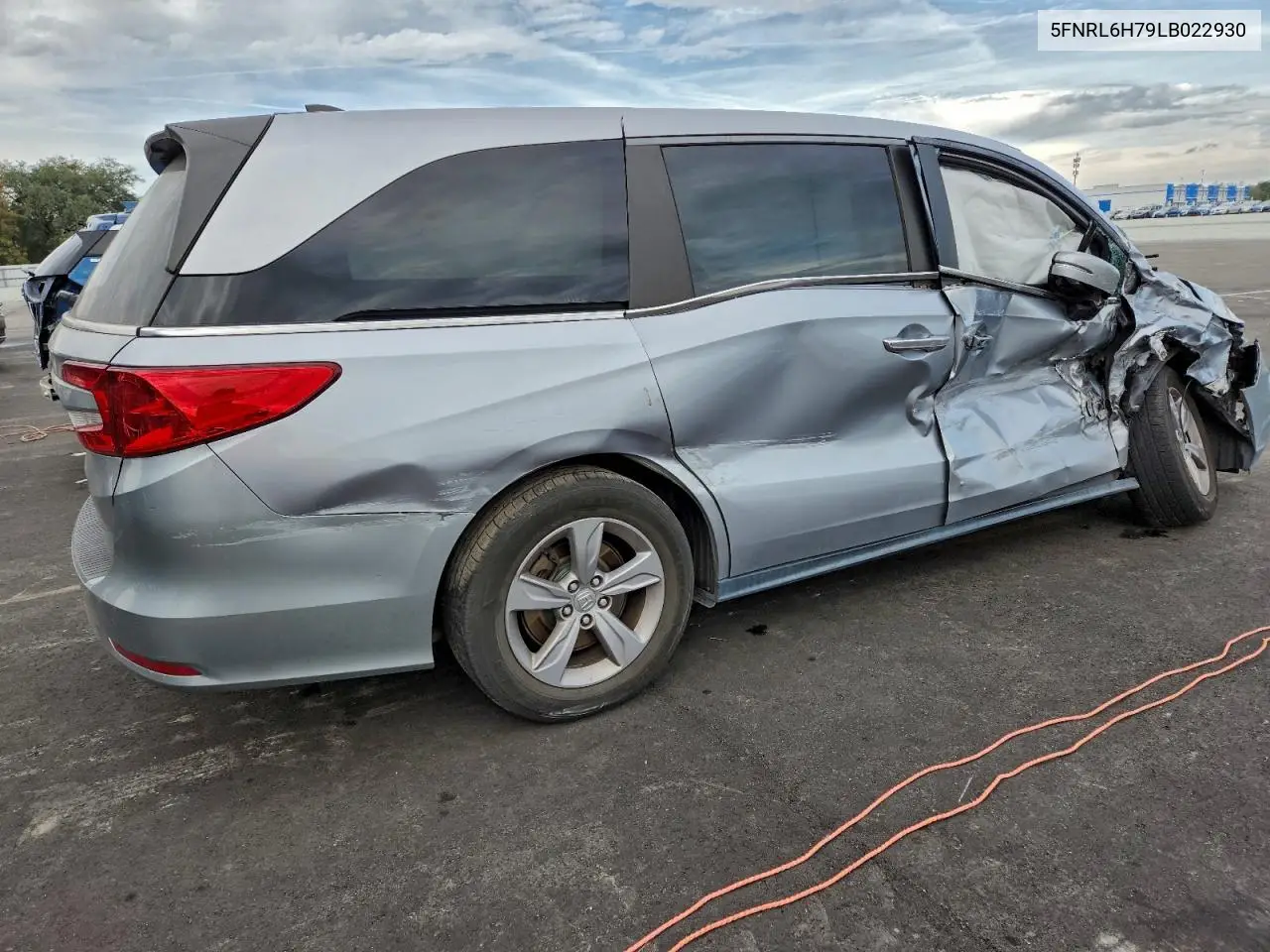 5FNRL6H79LB022930 2020 Honda Odyssey Exl