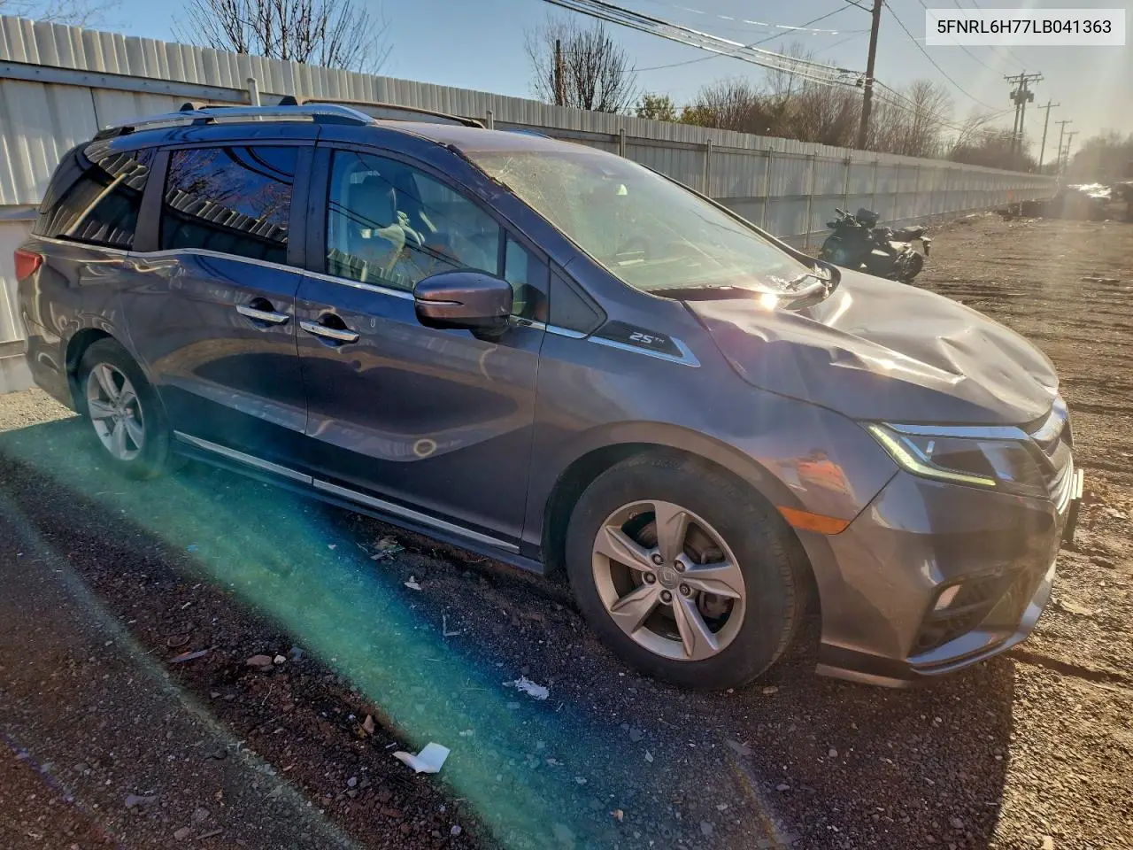 5FNRL6H77LB041363 2020 Honda Odyssey Exl