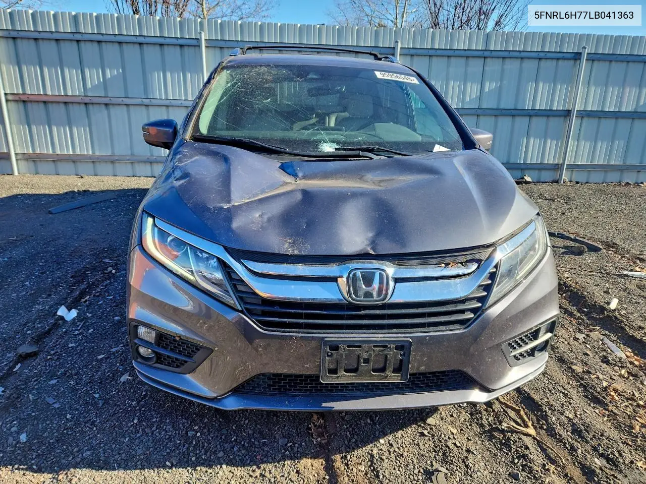 5FNRL6H77LB041363 2020 Honda Odyssey Exl