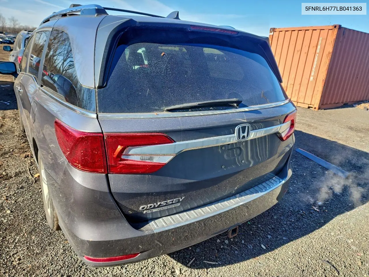 5FNRL6H77LB041363 2020 Honda Odyssey Exl