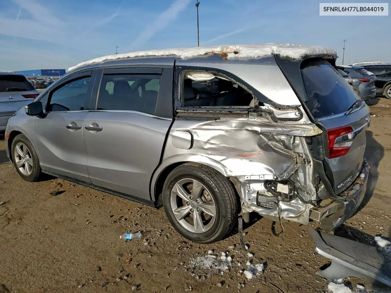 5FNRL6H77LB044019 2020 Honda Odyssey Exl