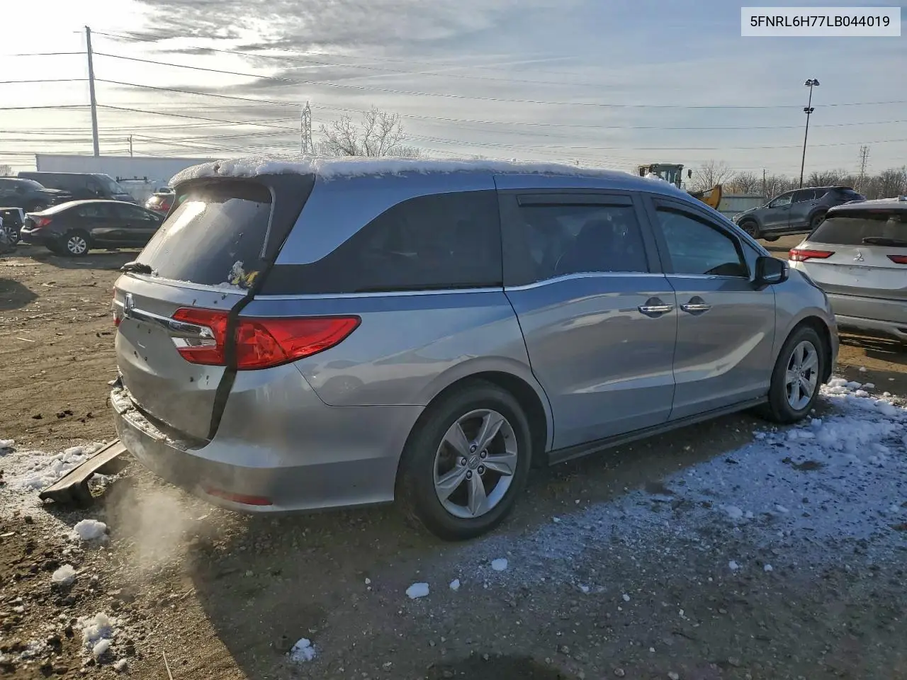 5FNRL6H77LB044019 2020 Honda Odyssey Exl