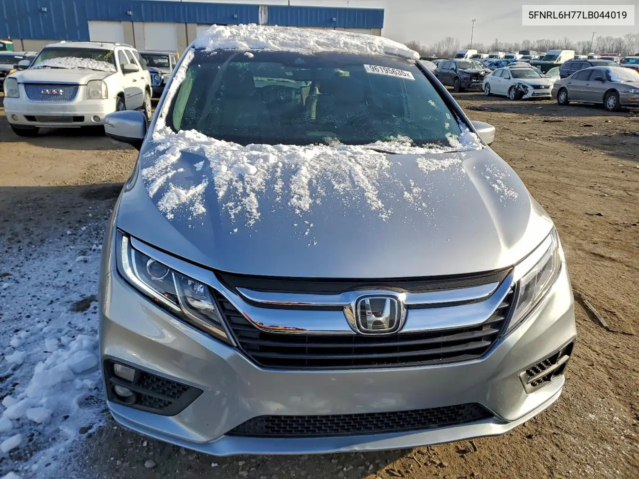 5FNRL6H77LB044019 2020 Honda Odyssey Exl