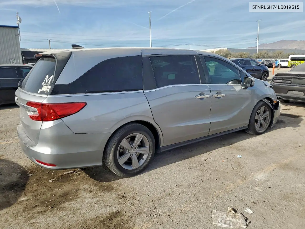5FNRL6H74LB019515 2020 Honda Odyssey Exl
