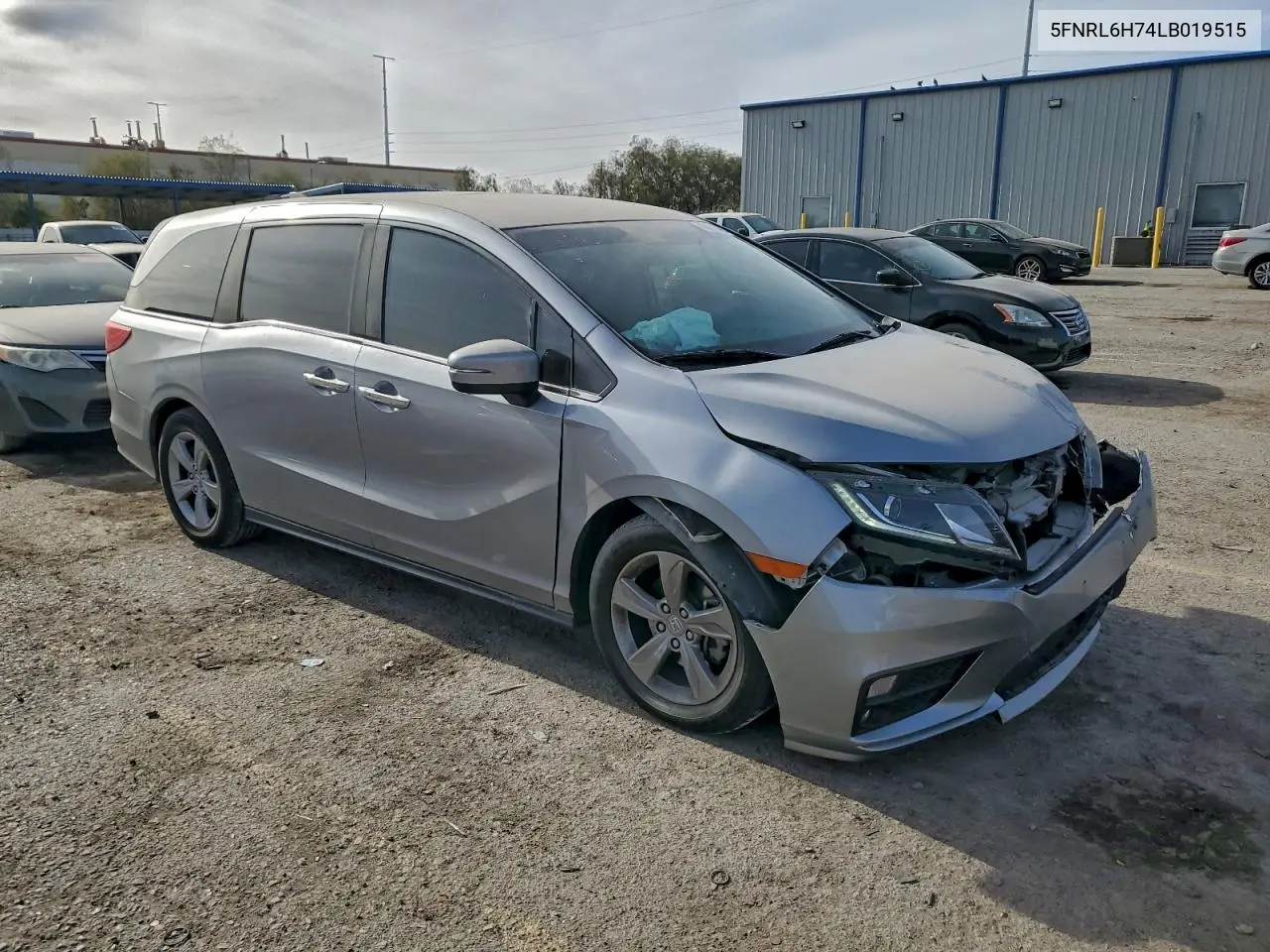 5FNRL6H74LB019515 2020 Honda Odyssey Exl