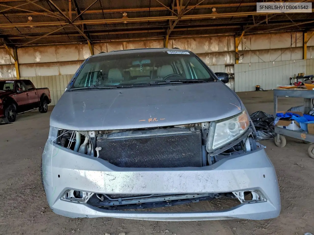 5FNRL5H91DB061542 2013 Honda Odyssey Touring