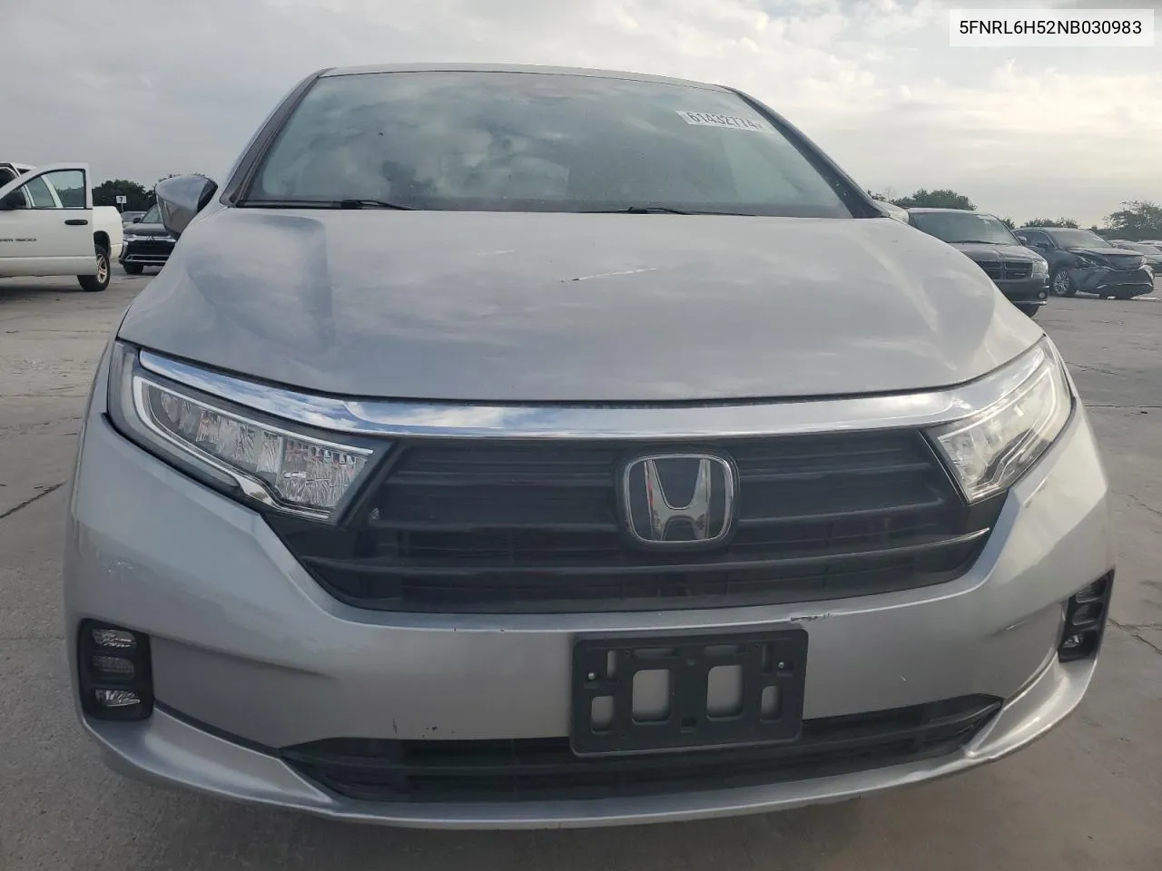 5FNRL6H52NB030983 2022 Honda Odyssey Ex