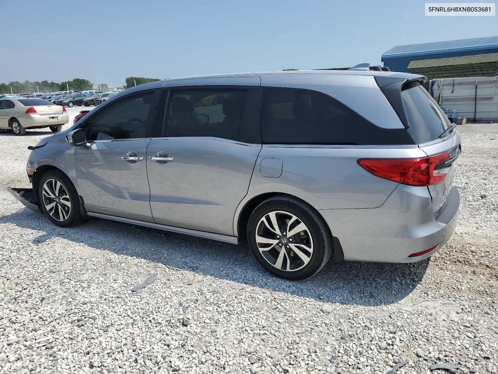 2022 Honda Odyssey Touring VIN: 5FNRL6H8XNB053681 Lot: 68743884