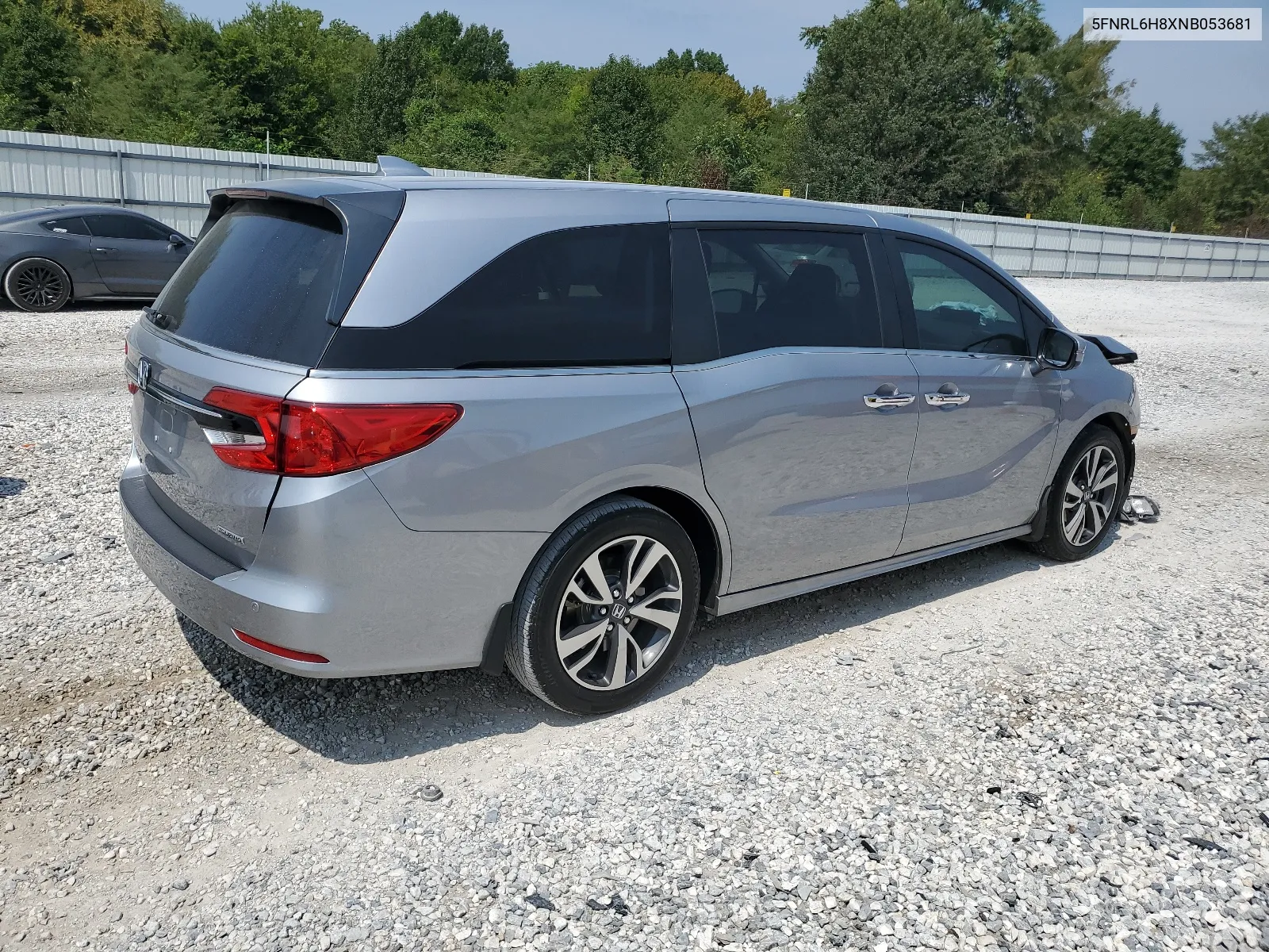 2022 Honda Odyssey Touring VIN: 5FNRL6H8XNB053681 Lot: 68743884