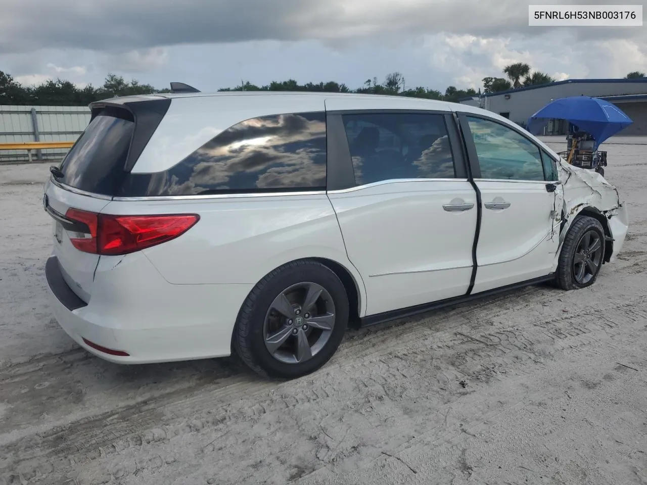 5FNRL6H53NB003176 2022 Honda Odyssey Ex