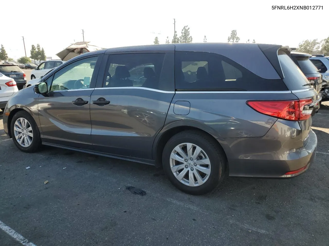 2022 Honda Odyssey Lx VIN: 5FNRL6H2XNB012771 Lot: 72822454