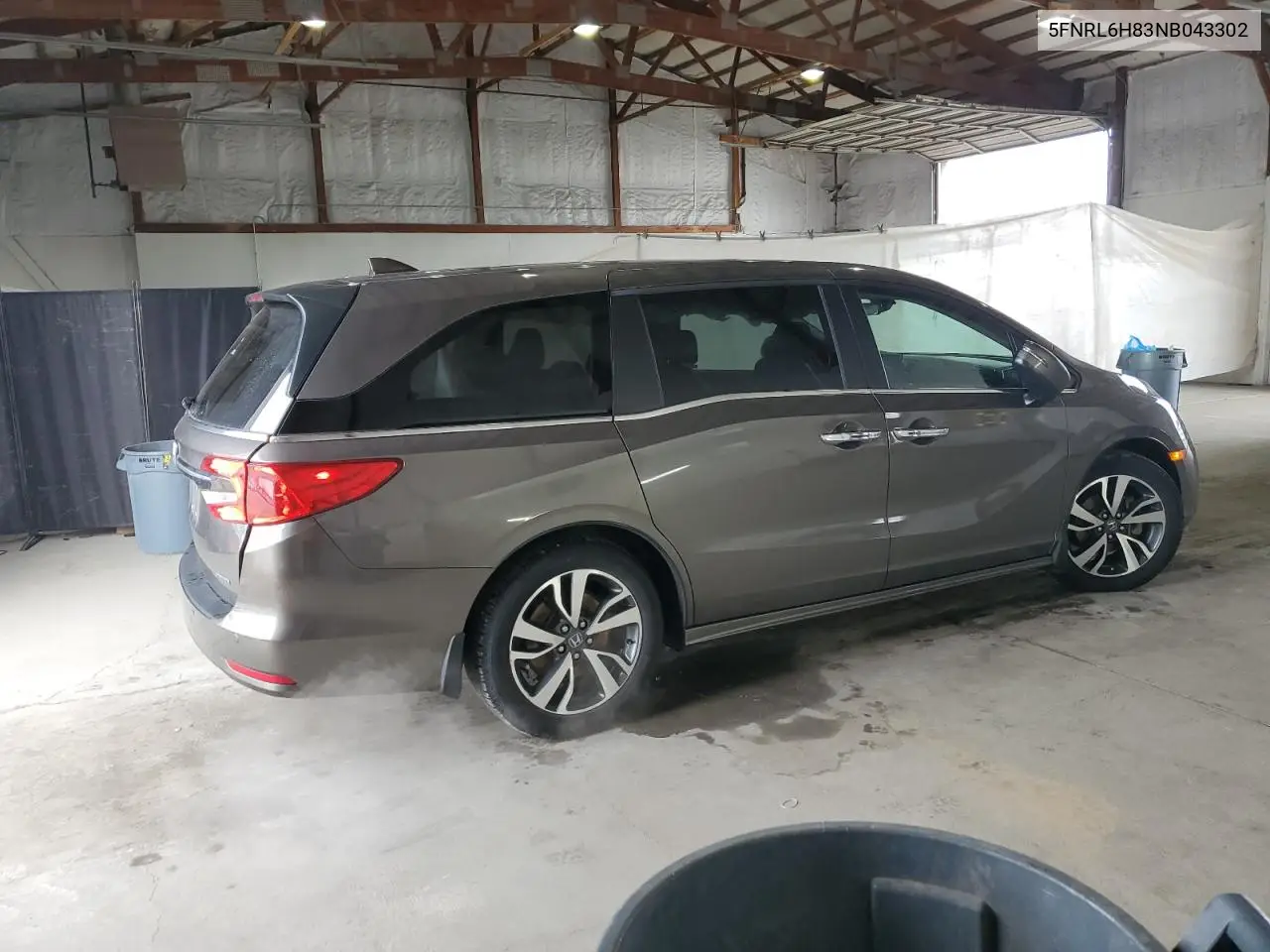 5FNRL6H83NB043302 2022 Honda Odyssey Touring