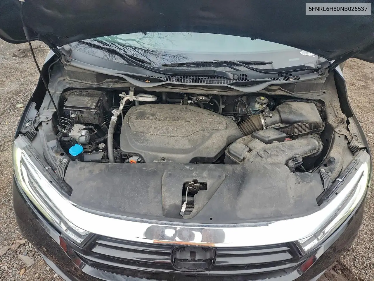 5FNRL6H80NB026537 2022 Honda Odyssey Touring