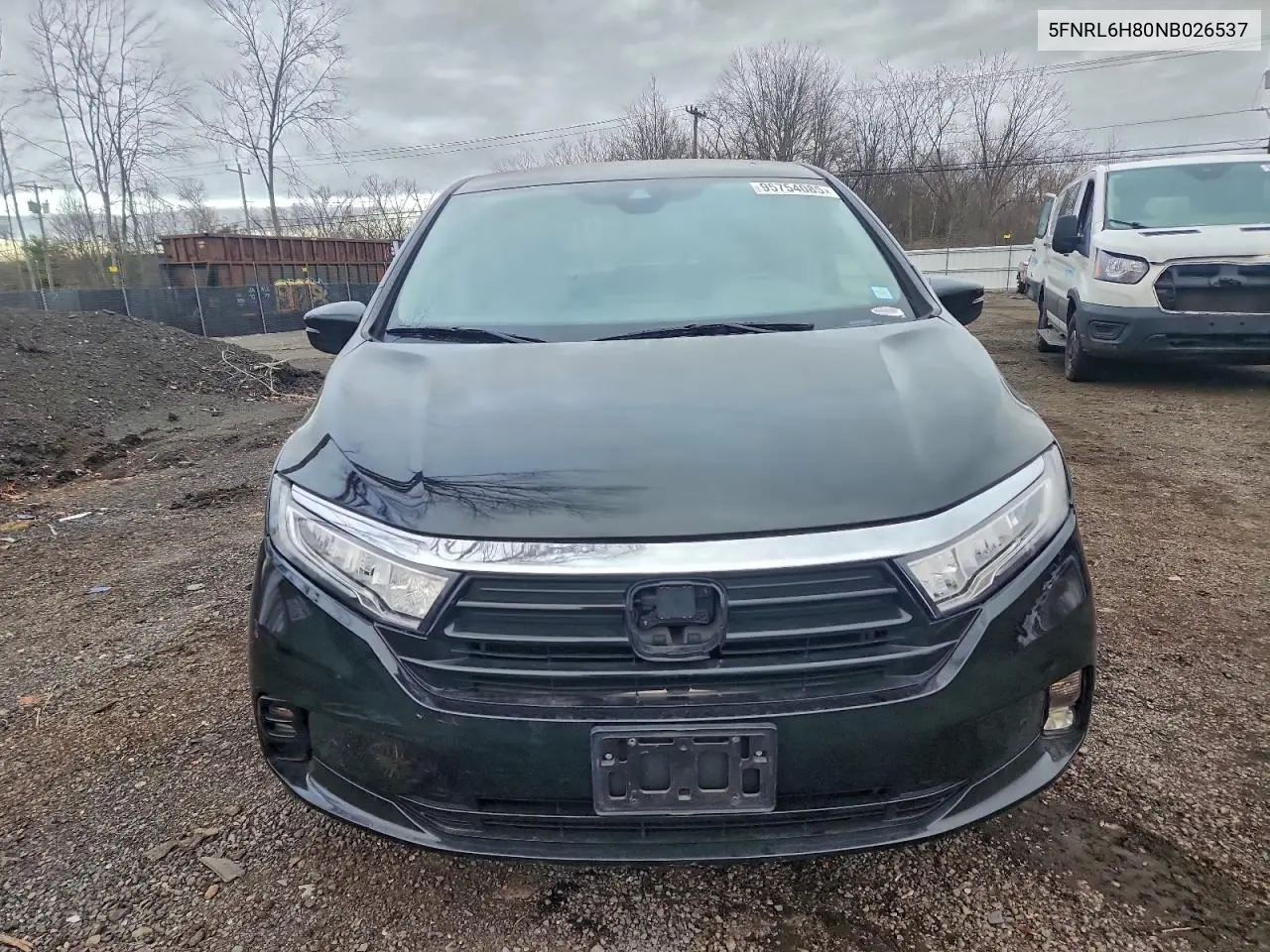 5FNRL6H80NB026537 2022 Honda Odyssey Touring