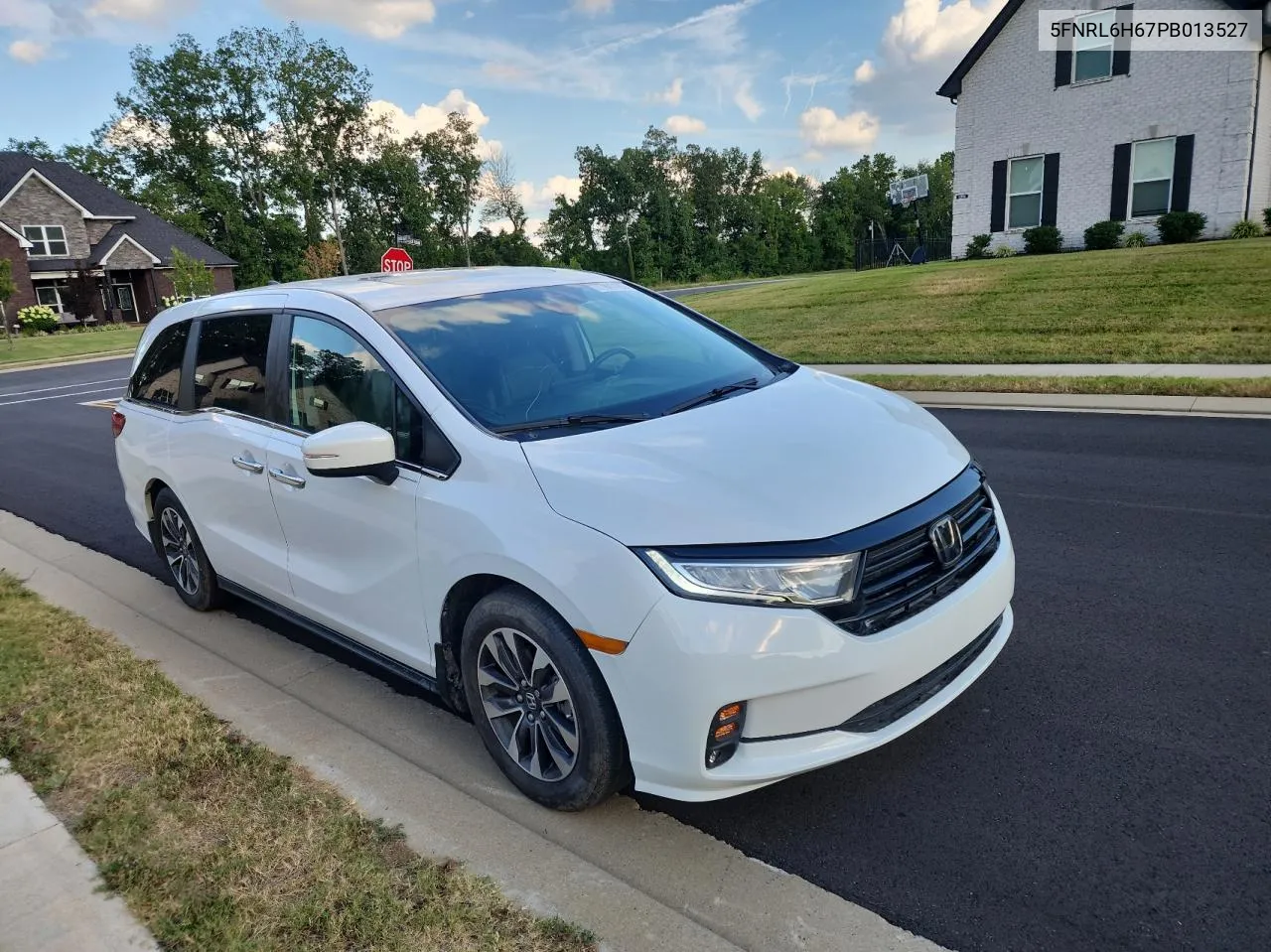 2023 Honda Odyssey Exl VIN: 5FNRL6H67PB013527 Lot: 62961624