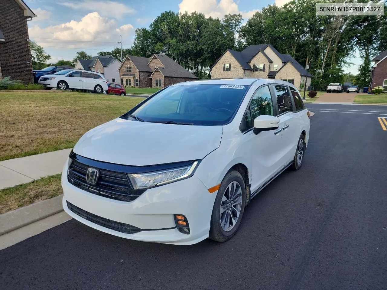 2023 Honda Odyssey Exl VIN: 5FNRL6H67PB013527 Lot: 62961624