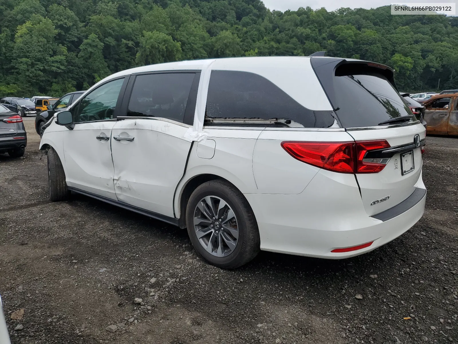 2023 Honda Odyssey Exl VIN: 5FNRL6H66PB029122 Lot: 64759114