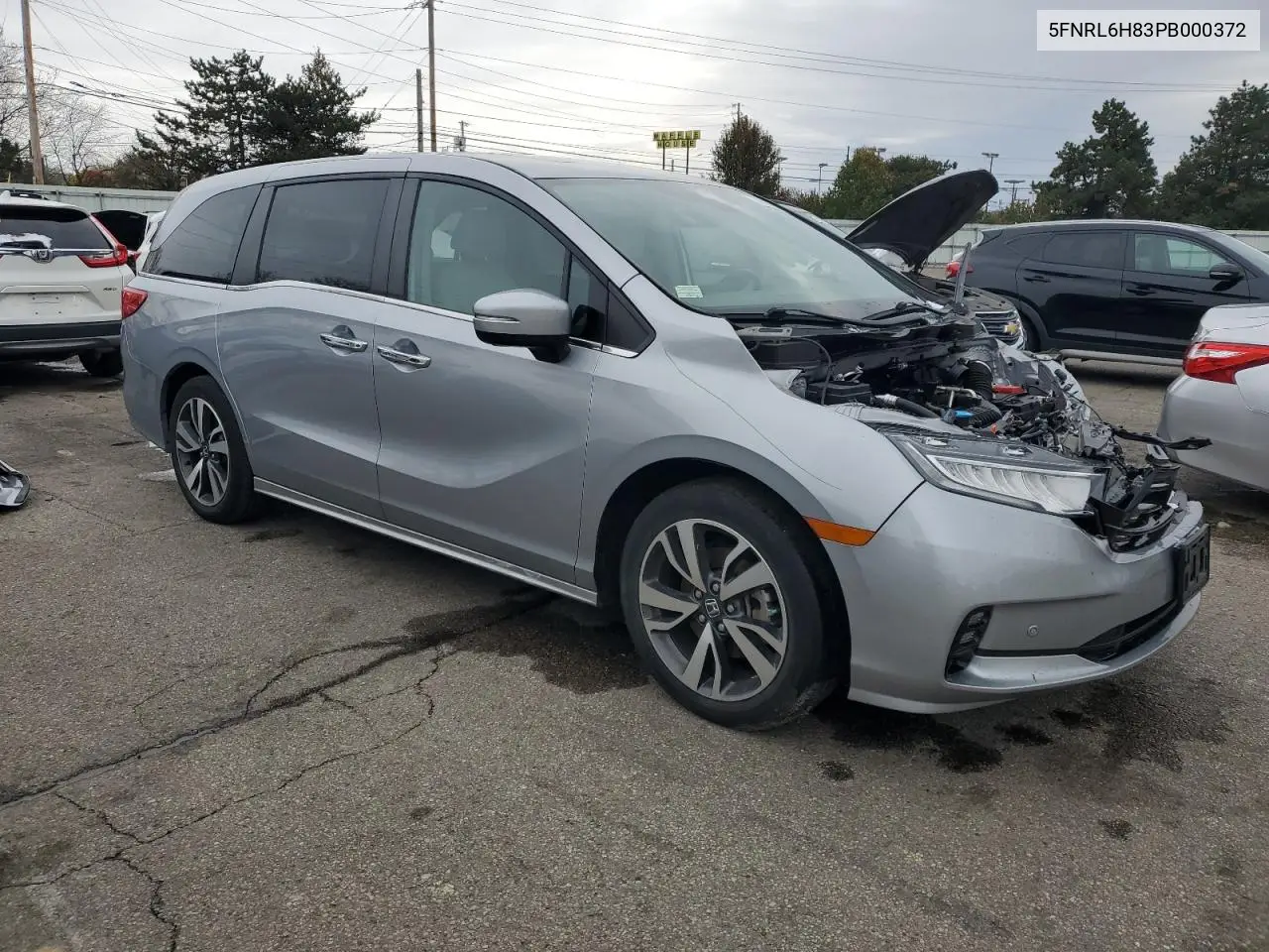 5FNRL6H83PB000372 2023 Honda Odyssey Touring