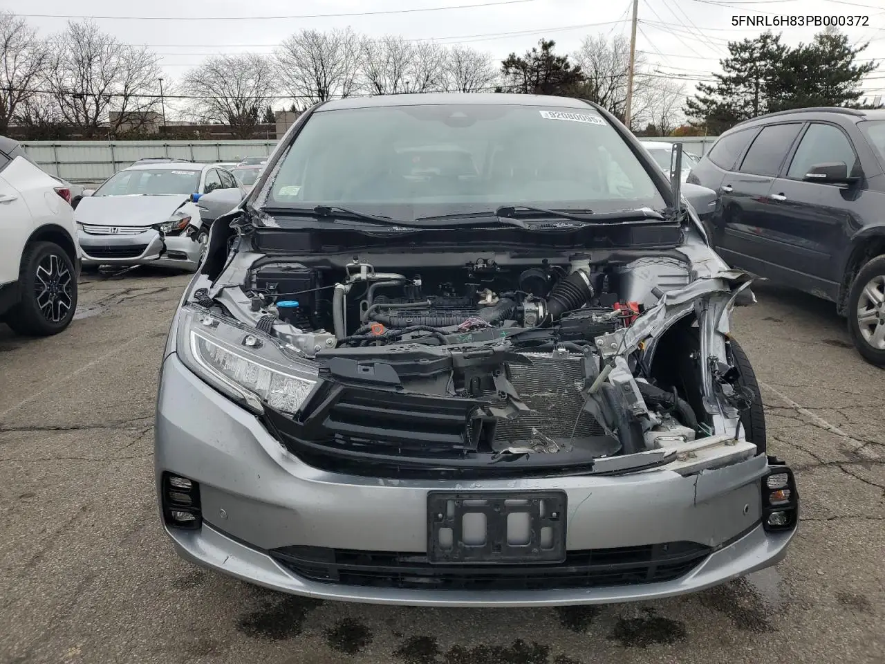 5FNRL6H83PB000372 2023 Honda Odyssey Touring