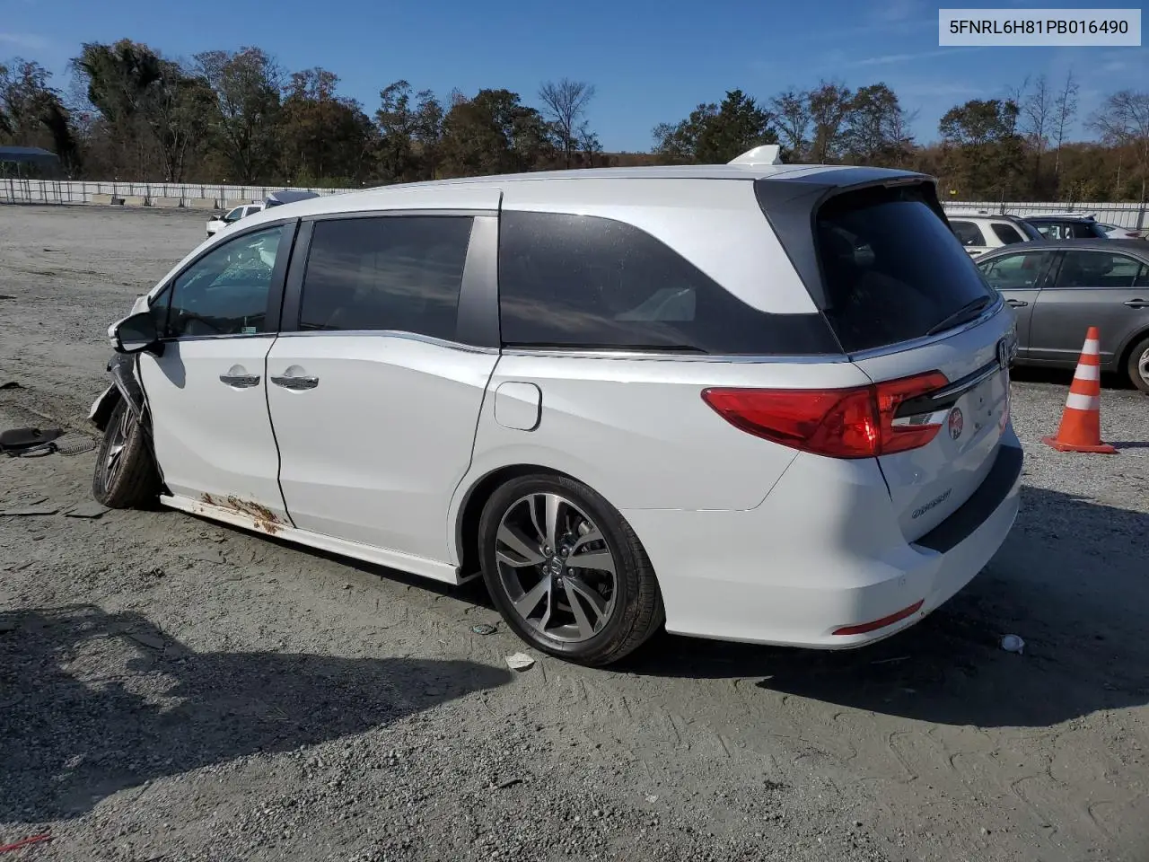 5FNRL6H81PB016490 2023 Honda Odyssey Touring