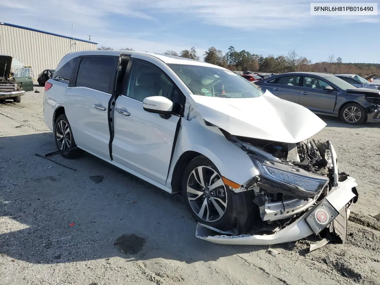 5FNRL6H81PB016490 2023 Honda Odyssey Touring