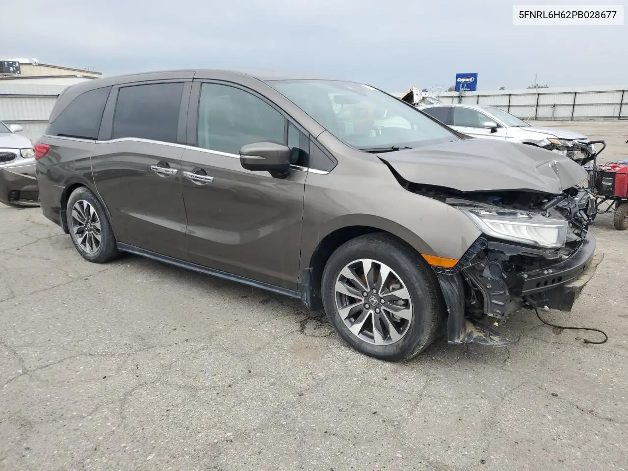 5FNRL6H62PB028677 2023 Honda Odyssey Exl