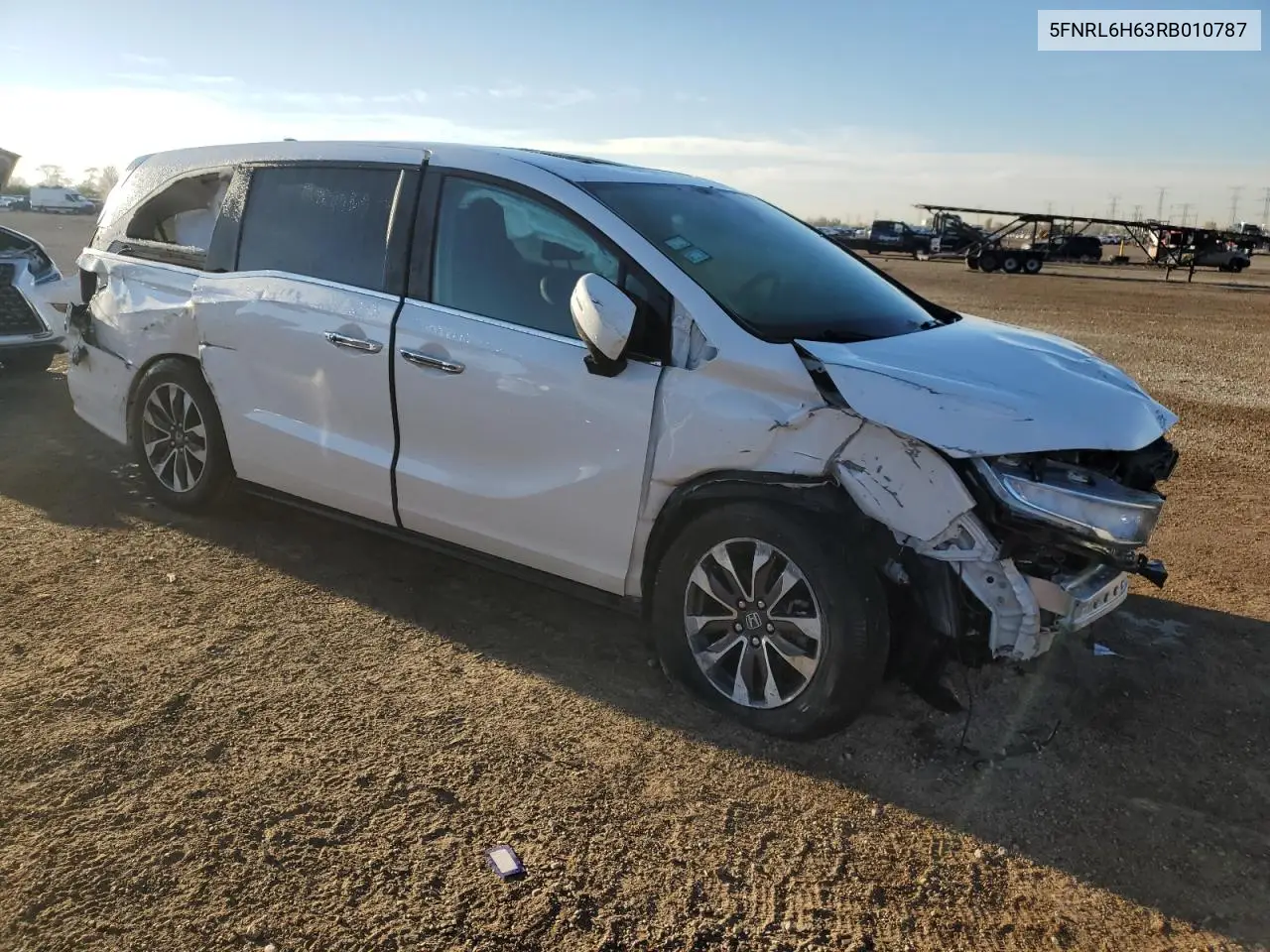 5FNRL6H63RB010787 2024 Honda Odyssey Exl
