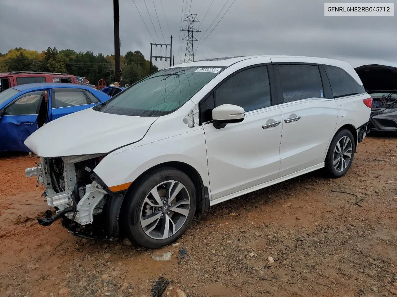 5FNRL6H82RB045712 2024 Honda Odyssey Touring