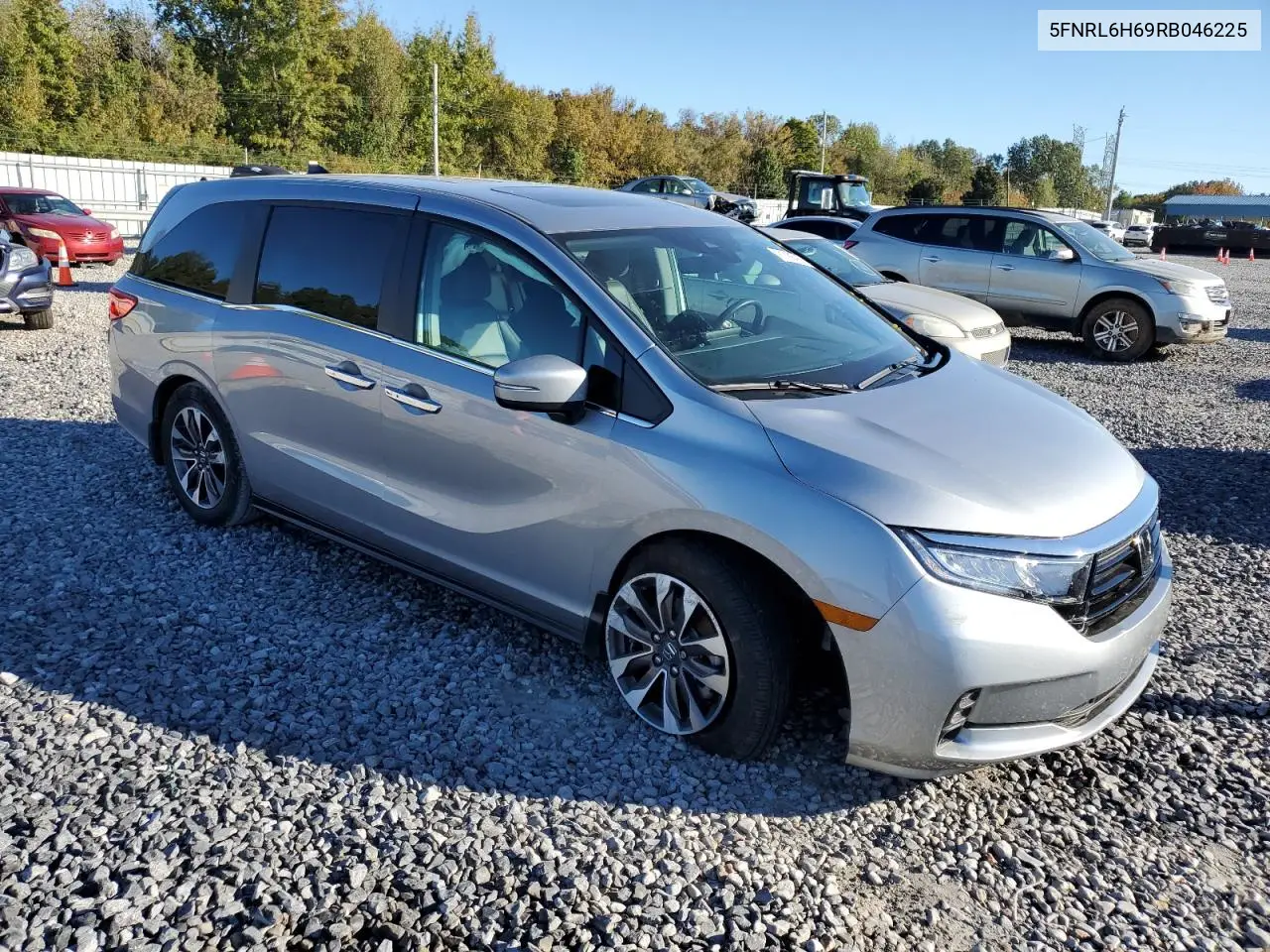 5FNRL6H69RB046225 2024 Honda Odyssey Exl