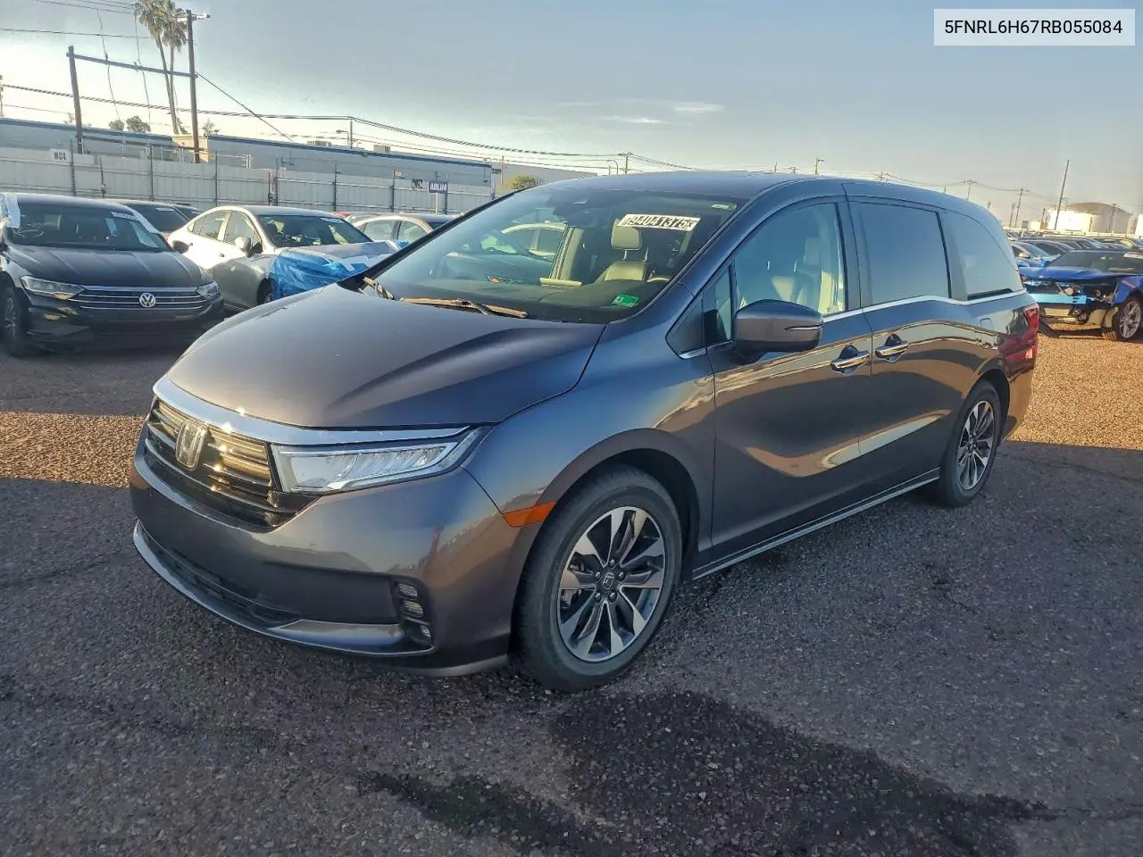 5FNRL6H67RB055084 2024 Honda Odyssey Exl