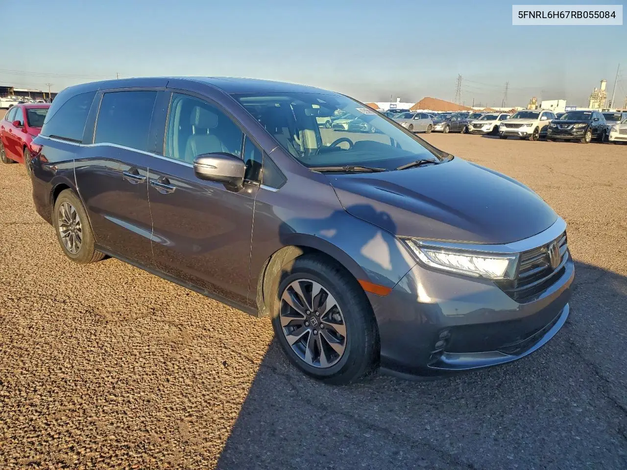 5FNRL6H67RB055084 2024 Honda Odyssey Exl