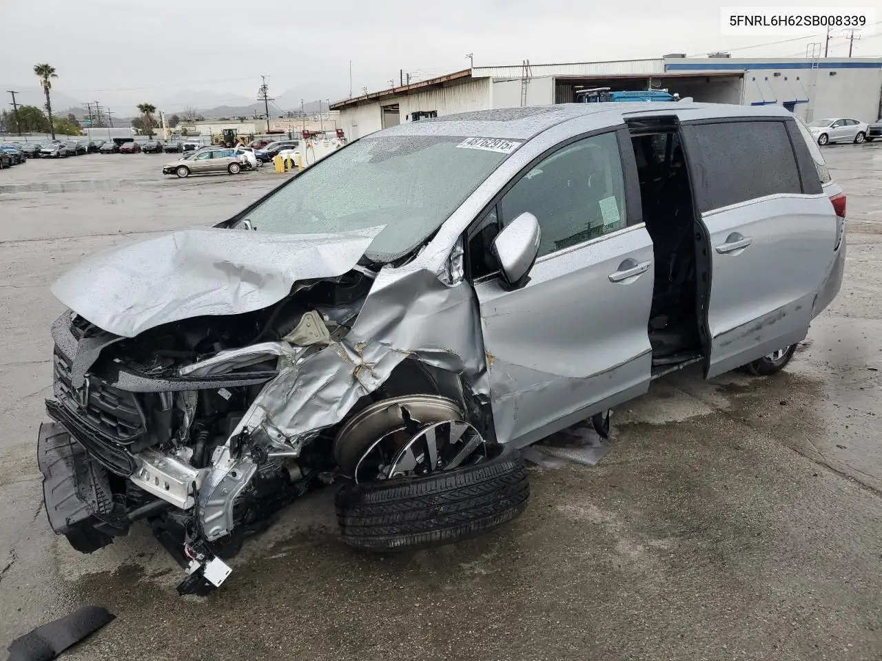 5FNRL6H62SB008339 2025 Honda Odyssey Exl