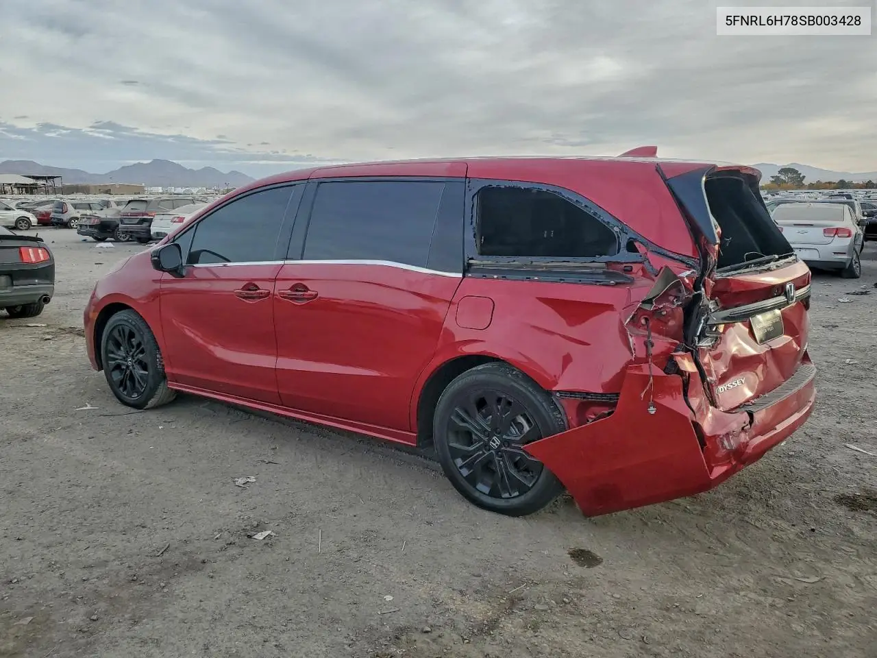 5FNRL6H78SB003428 2025 Honda Odyssey Sport-L