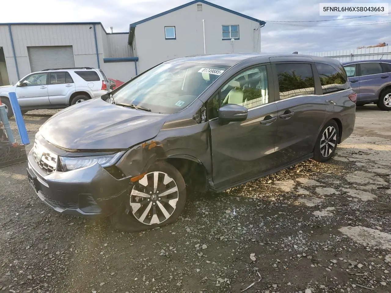 5FNRL6H6XSB043663 2025 Honda Odyssey Exl