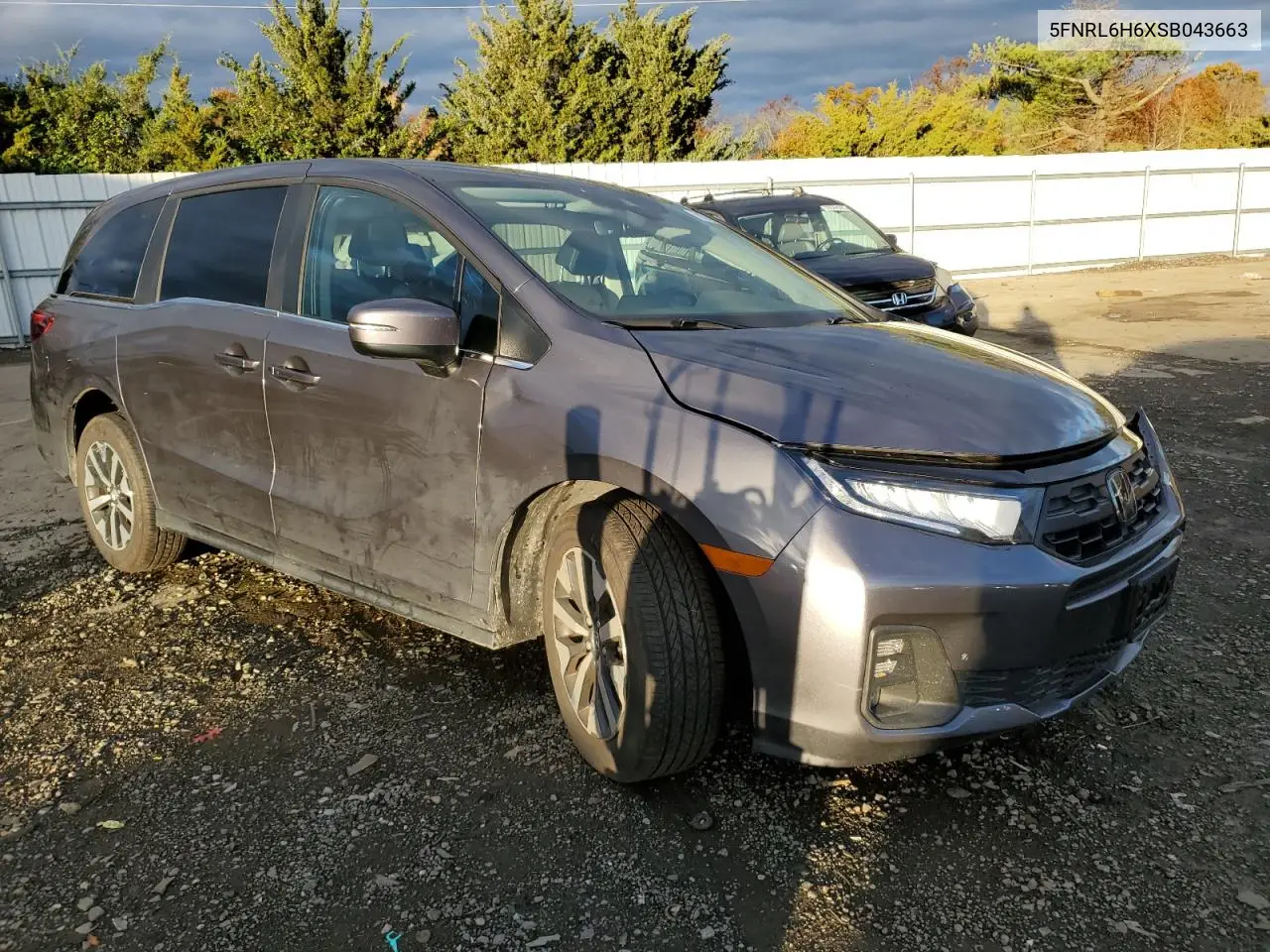 5FNRL6H6XSB043663 2025 Honda Odyssey Exl