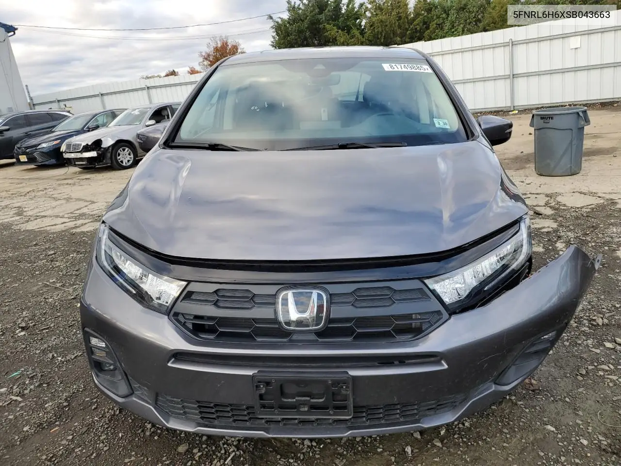 5FNRL6H6XSB043663 2025 Honda Odyssey Exl