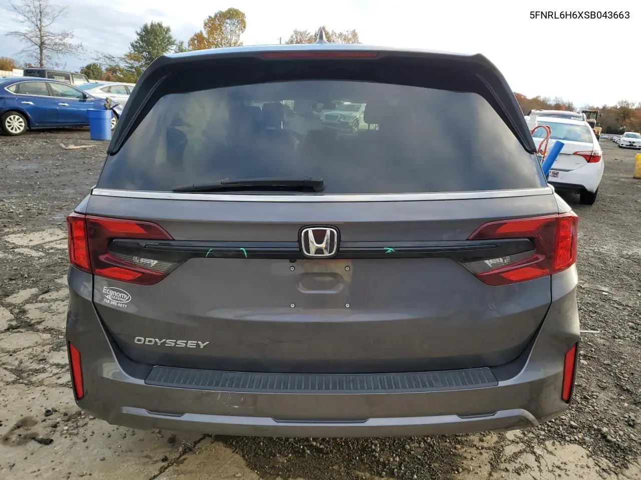 5FNRL6H6XSB043663 2025 Honda Odyssey Exl